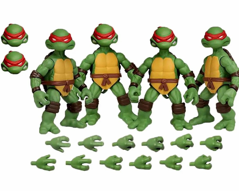 All Brands Mezco Toyz | Teenage Mutant Ninja Turtles 5 Points Leonardo, Raphael, Donatello & Michelangelo Action Figure Deluxe Boxed Set (Pre-Order Ships March)