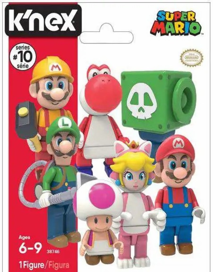 All Brands K'NEX | K'Nex Super Mario Series 10 Mystery Pack [1 Random Figure]