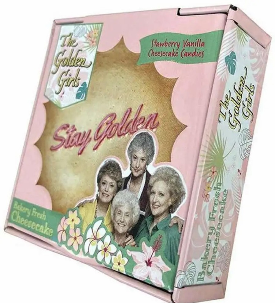 All Brands Boston America | The Golden Girls Strawberry Vanilla Cheesecake Candies Candy Tin