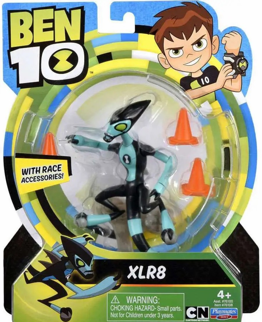 All Brands Playmates | Ben 10 Basic Xlr8 Action Figure [Race Accessories]