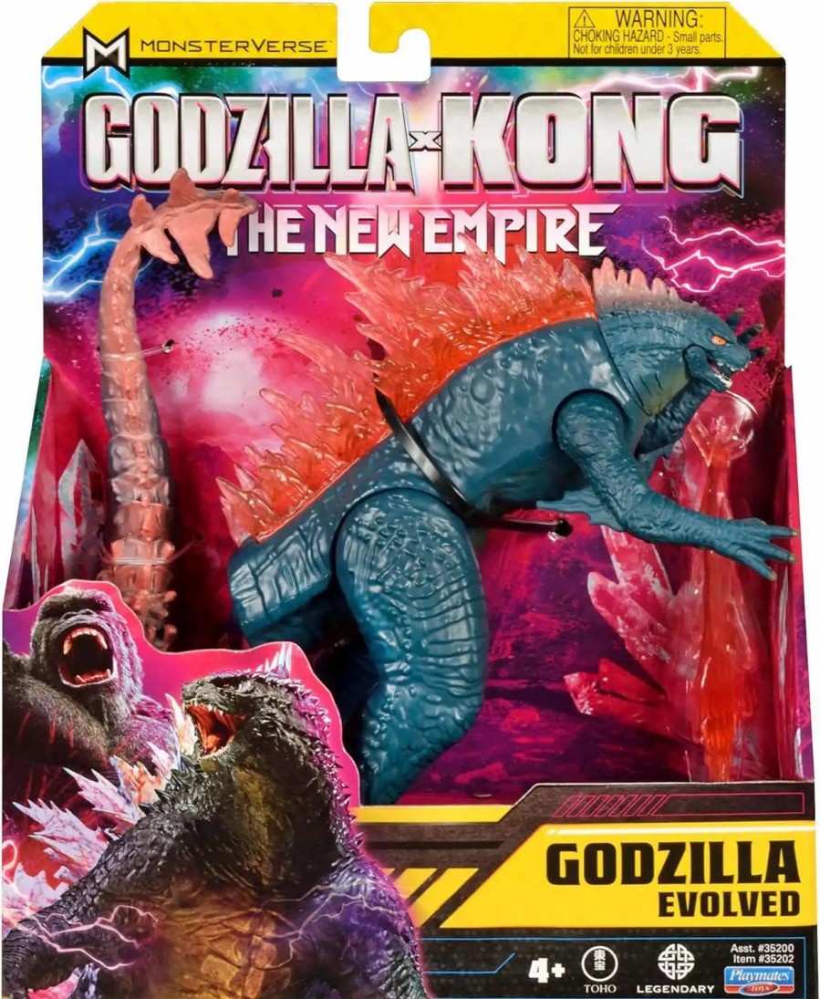 All Brands Playmates | Godzilla X Kong The New Empire Monsterverse Godzilla Action Figure [Evolved]