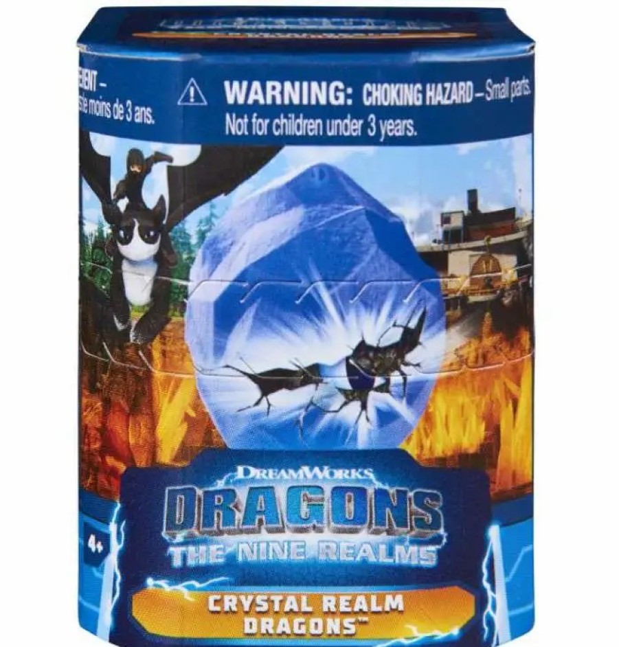 All Brands Spin Master | The Nine Realms Crystal Realm Dragons 2-Inch Egg Mystery Pack [1 Random Mini Figure]