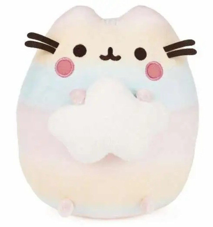 All Brands Gund | Pusheen Rainbow Ombre 9.5-Inch Plush