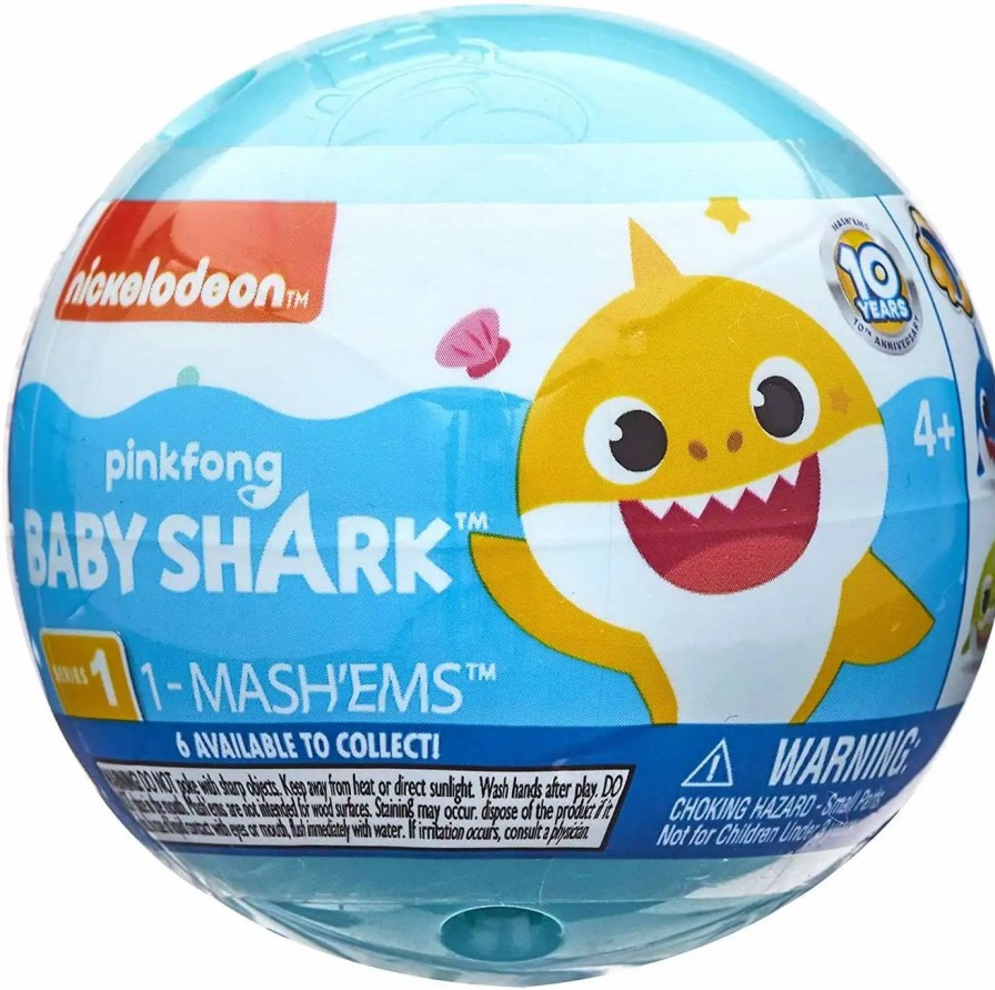 All Brands Basic Fun | Mashems Series 1 Baby Shark Mystery Pack