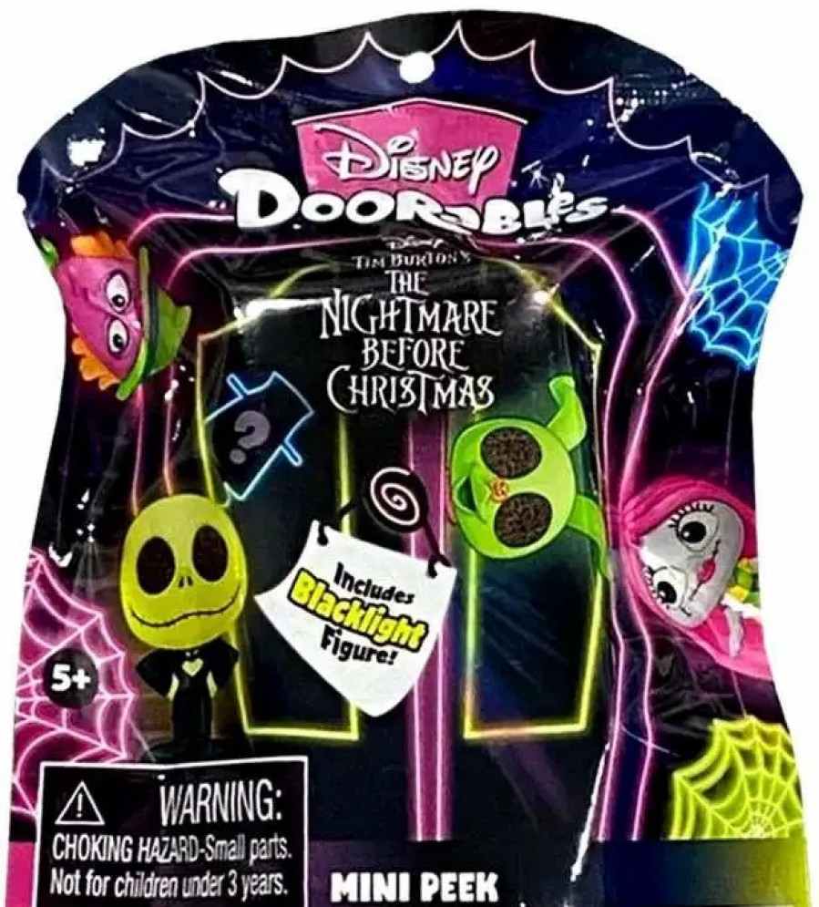 All Brands Moose Toys | Disney Doorables Blacklight Series Nightmare Before Christmas Mystery Pack