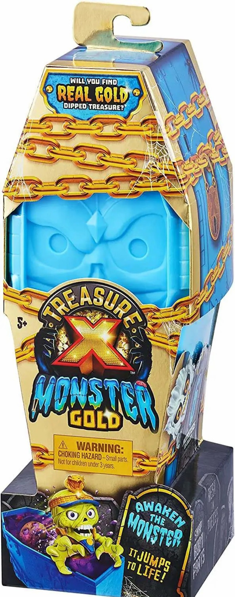 All Brands Moose Toys | Treasure X Monster Gold Monster (Coffin) Mystery Pack [2022 Version]