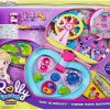 All Brands Mattel Toys | Polly Pocket Micro Tiny Is Mighty Theme Park Compact Backpack Playset