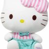 All Brands Aoger | Sanrio Hello Kitty 12-Inch Plush [Green & Pink]