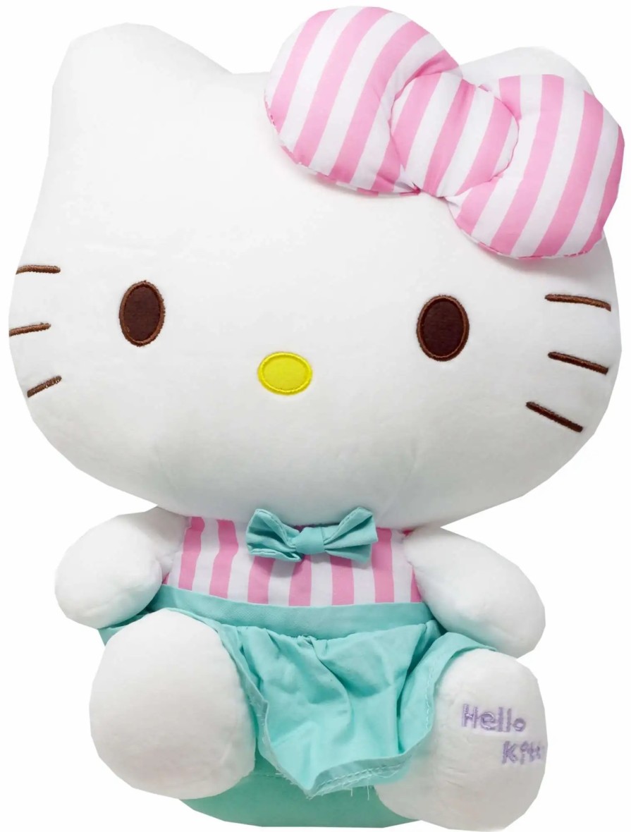 All Brands Aoger | Sanrio Hello Kitty 12-Inch Plush [Green & Pink]