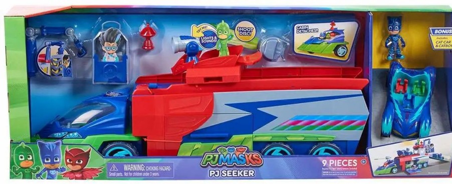 All Brands Just Play | Disney Junior Pj Masks Pj Seeker Exclusive Vehicle Playset [Bonus Catcar]