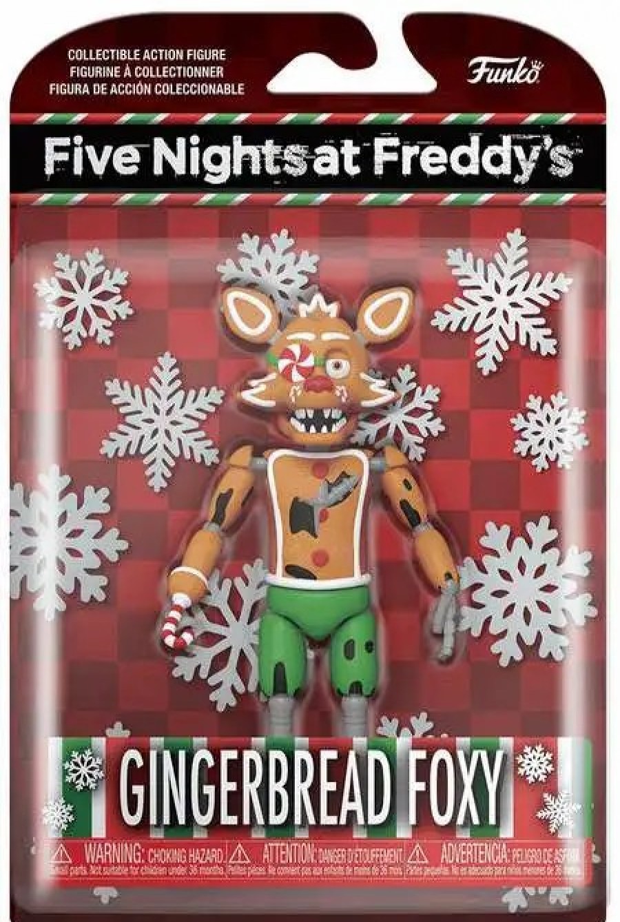 All Brands Funko | Funko Five Nights At Freddy'S Gingerbread Foxy Action Figure