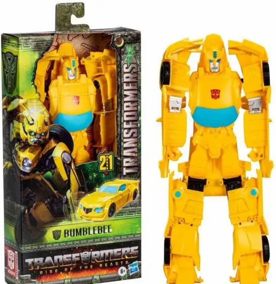 All Brands Hasbro | Transformers Rise Of The Beasts Titan Changers Bumblebee 10.5" Action Figure [2023]