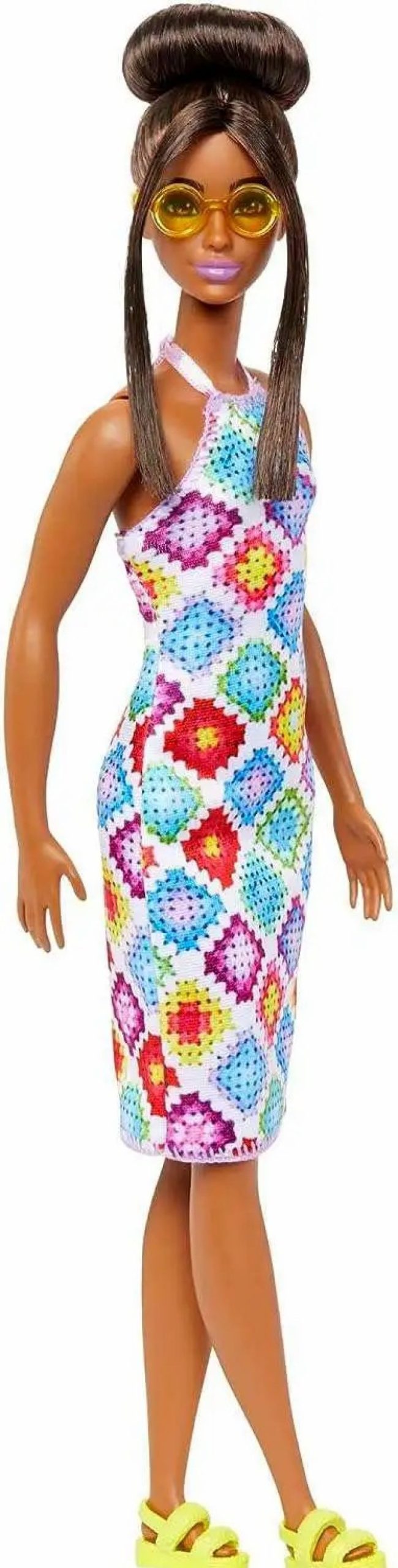 All Brands Mattel | Fashionistas Barbie 13.25-Inch Doll [Bun And Crochet Halter Dress]