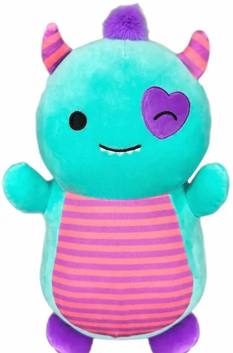 All Brands Kellytoys | Squishmallows Hugmees Leon The Monster 10-Inch Plush