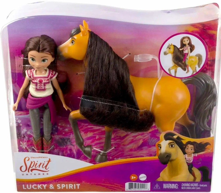 All Brands Mattel | Spirit Untamed Lucky & Spirit Figure Set