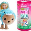 All Brands Mattel | Barbie Cutie Reveal Costume Animal Series Chelsea As Teddy Bear In Dolphin Costume Surprise Doll