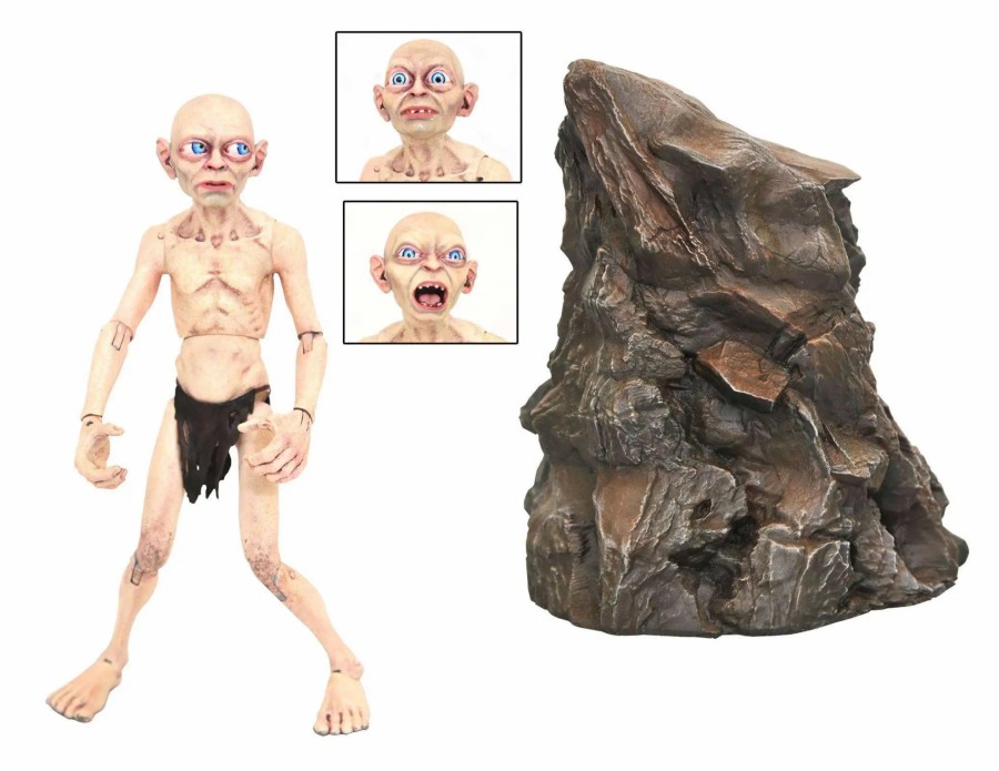 All Brands Diamond Select Toys | Lord Of The Rings Gollum Deluxe Action Figure