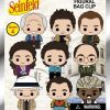 All Brands Monogram | 3D Figural Foam Bag Clip Seinfeld Series 4 Mystery Pack [1 Random Figure]