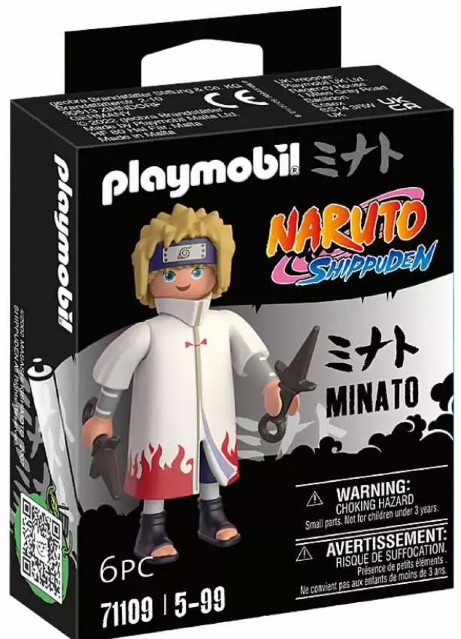 All Brands Playmobil | Playmobil Naruto Shippuden Minato Mini Figure #71109