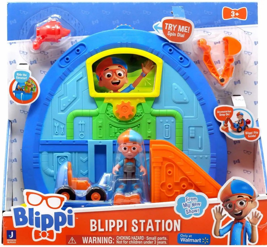 All Brands Jazwares | Blippi Station Exclusive Vehicle