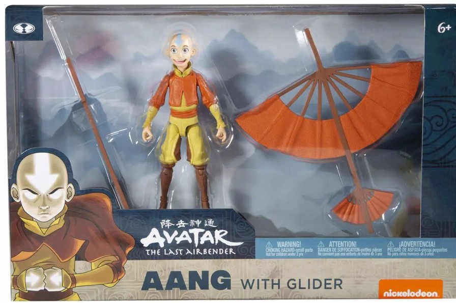 All Brands McFarlane Toys | Mcfarlane Toys Avatar The Last Airbender Aang With Glider Action Figure