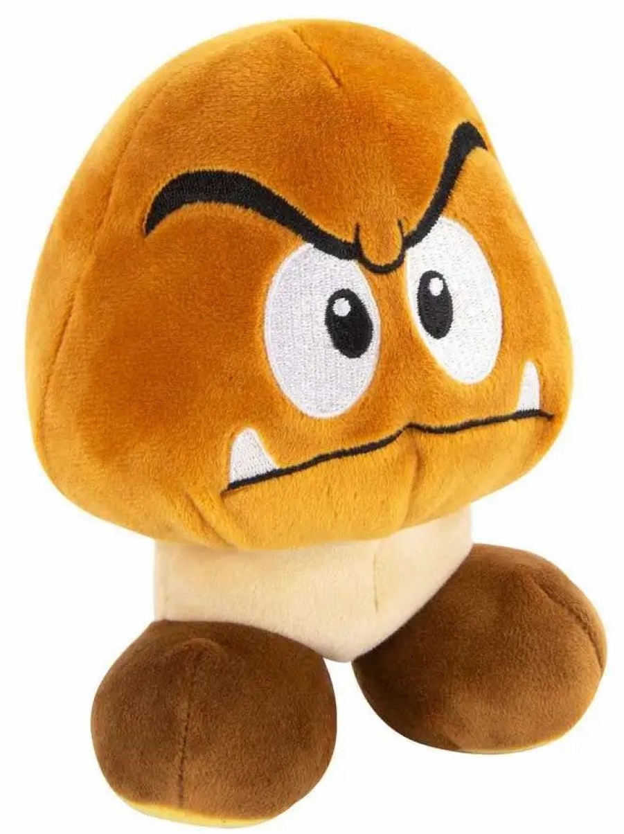 All Brands Tomy | Nintendo Super Mario Mocchi Mocchi Goomba 5-Inch Plush