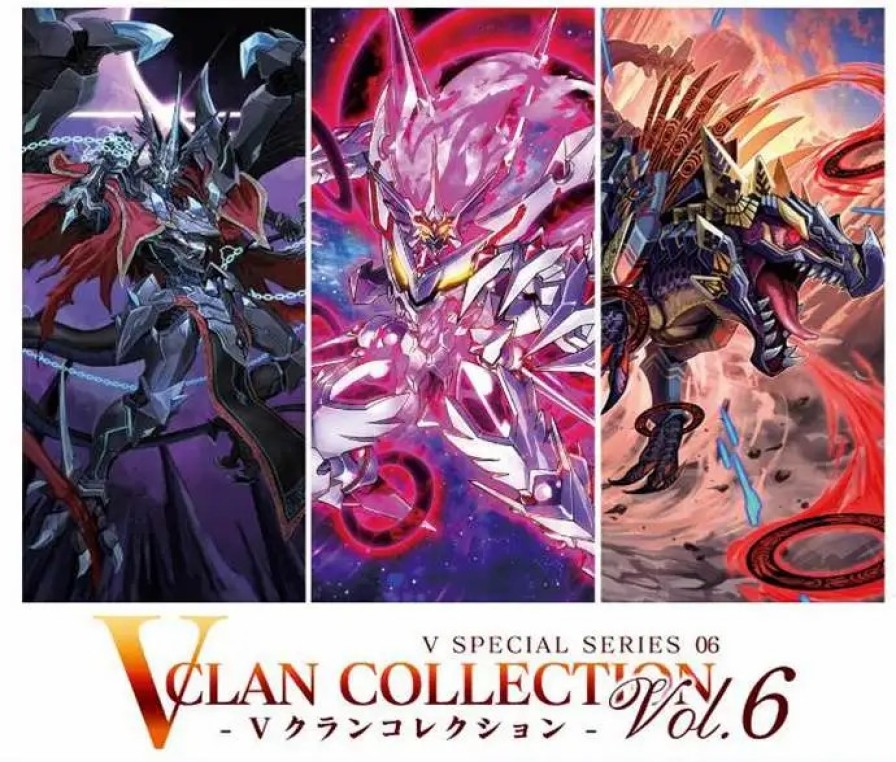 All Brands BushiRoad | Cardfight Vanguard Trading Card Game Overdress Vclan Collection Vol. 6 Booster Box V Special Series 06 [12 Packs ]