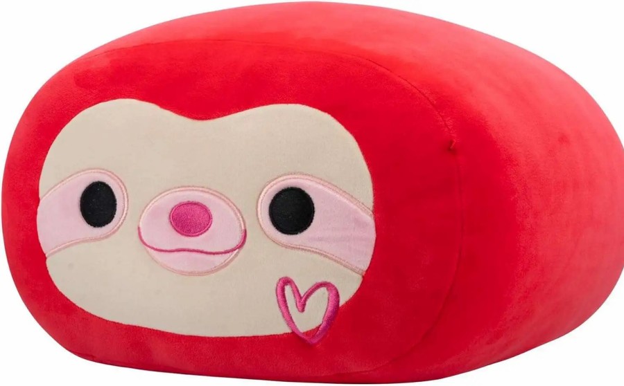 All Brands Kellytoys | Squishmallows Stackables 2024 Valentine'S Day Rupert The Sloth 12-Inch Plush