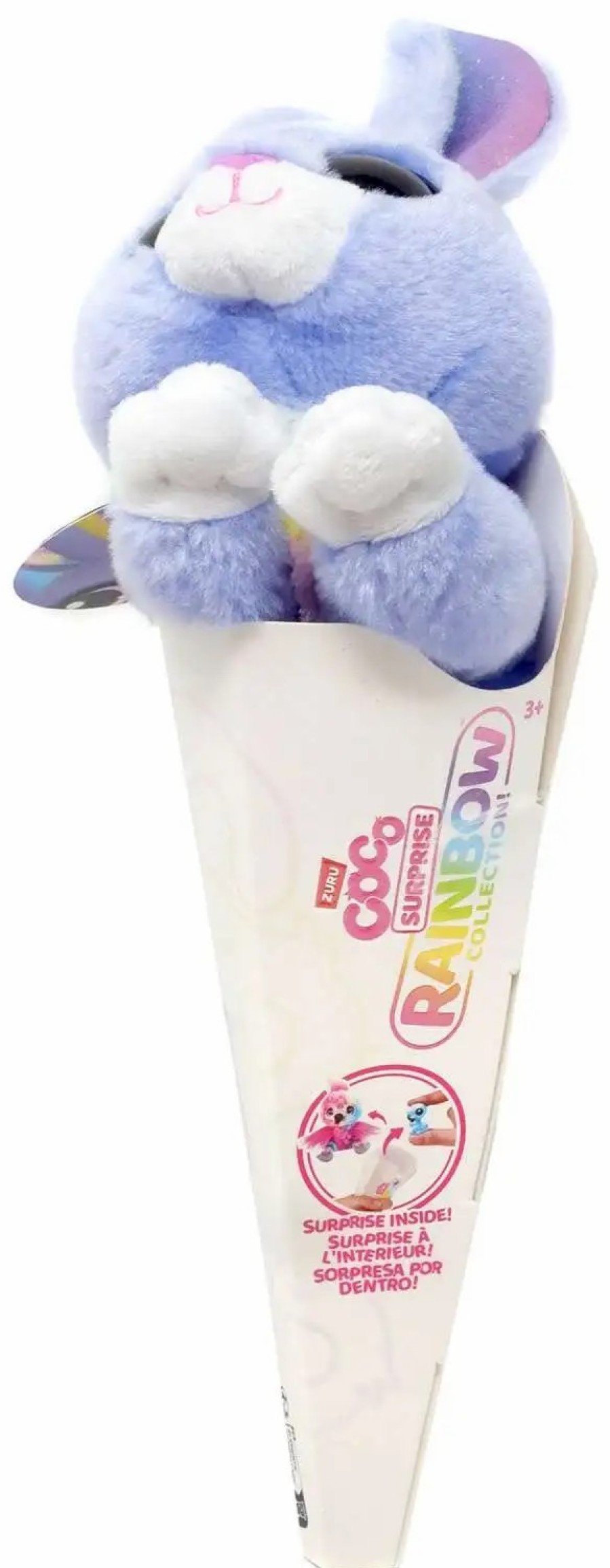 All Brands Zuru Toys | Coco Cones Surprise Rainbow Collection Flashy Plush