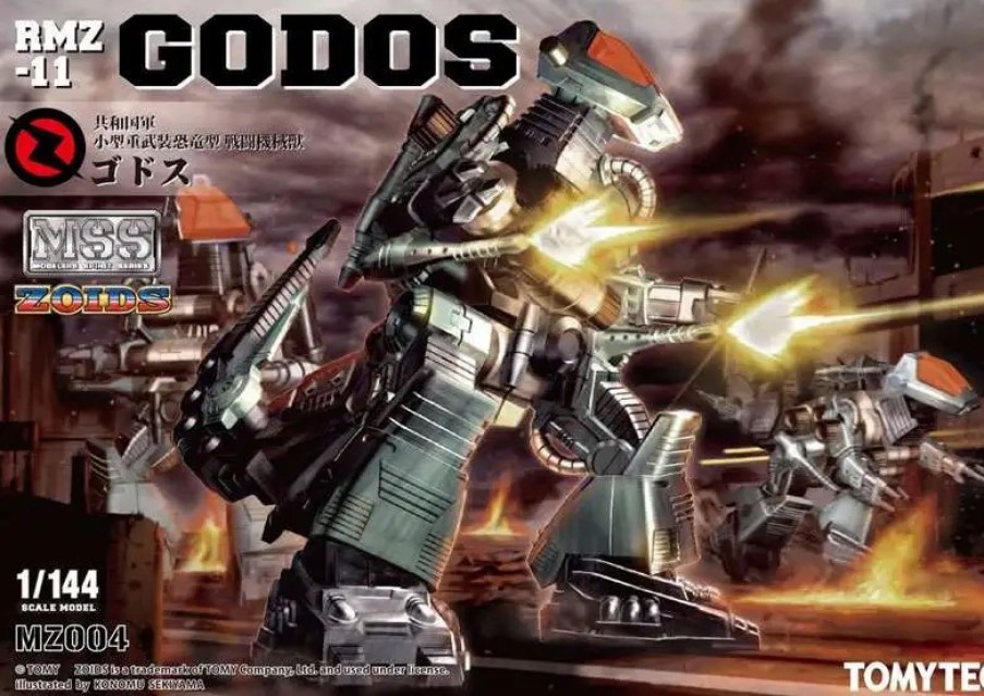 All Brands Tomy | Zoids Modelers Spirit Series Godos Model Kit Mz004 [Rmz-11]