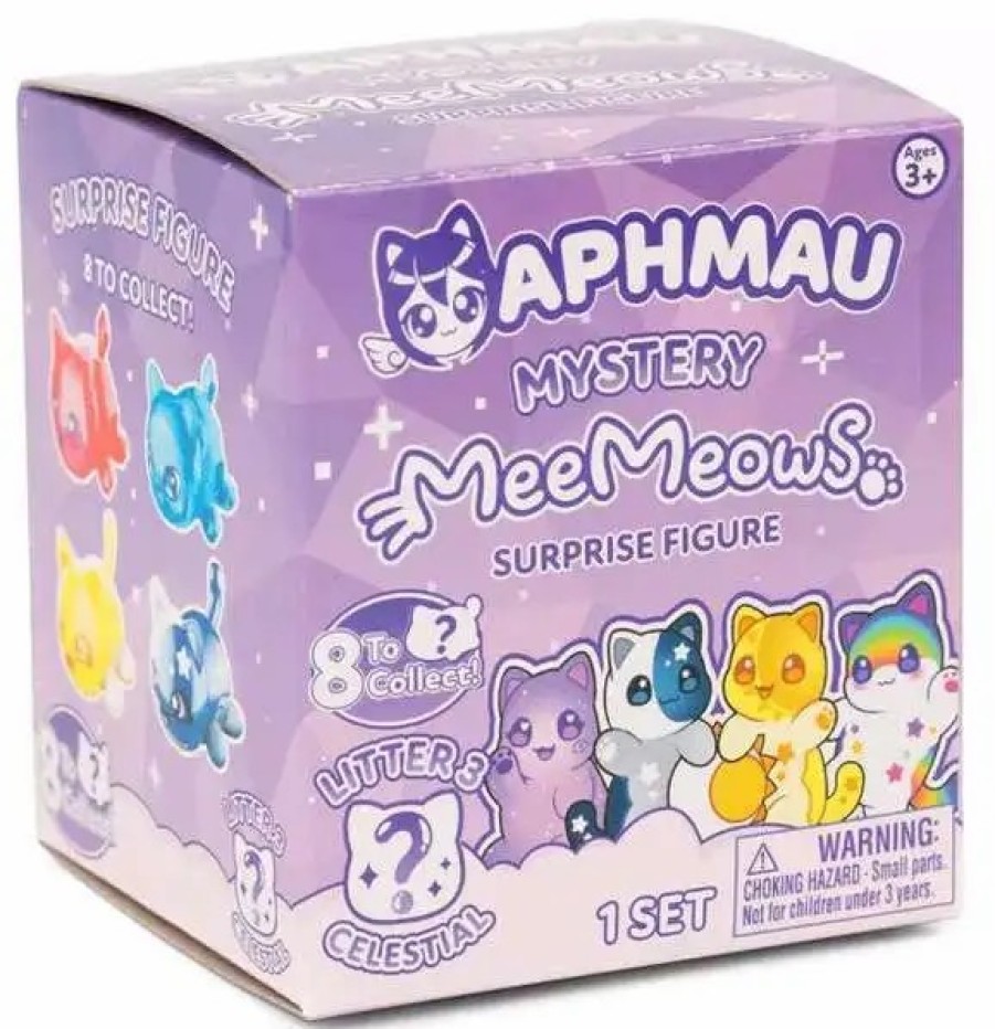 All Brands Bonkers Toy Co. | Aphmau Meemeows Mini Figure Litter 3 Celestial Mystery Pack [1 Random Surprise Figure]