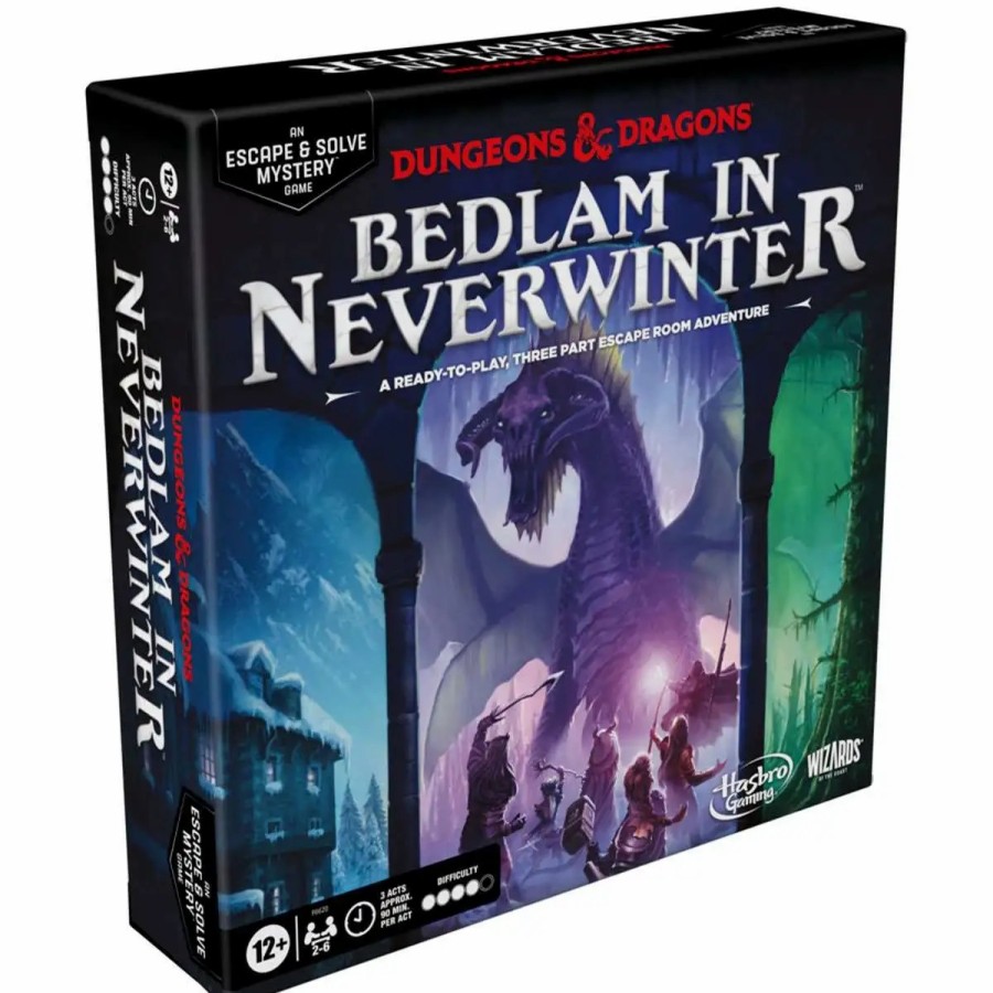 All Brands Avalon Hill | Dungeons & Dragons Bedlam In Neverwinter Board Game (Pre-Order Ships February)