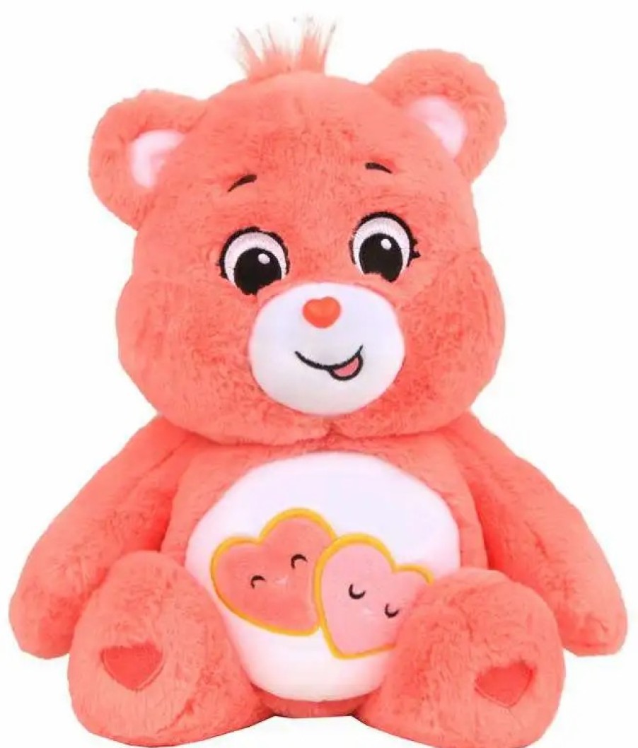 All Brands Basic Fun | Care Bears Love-A-Lot Bear 14-Inch Plush