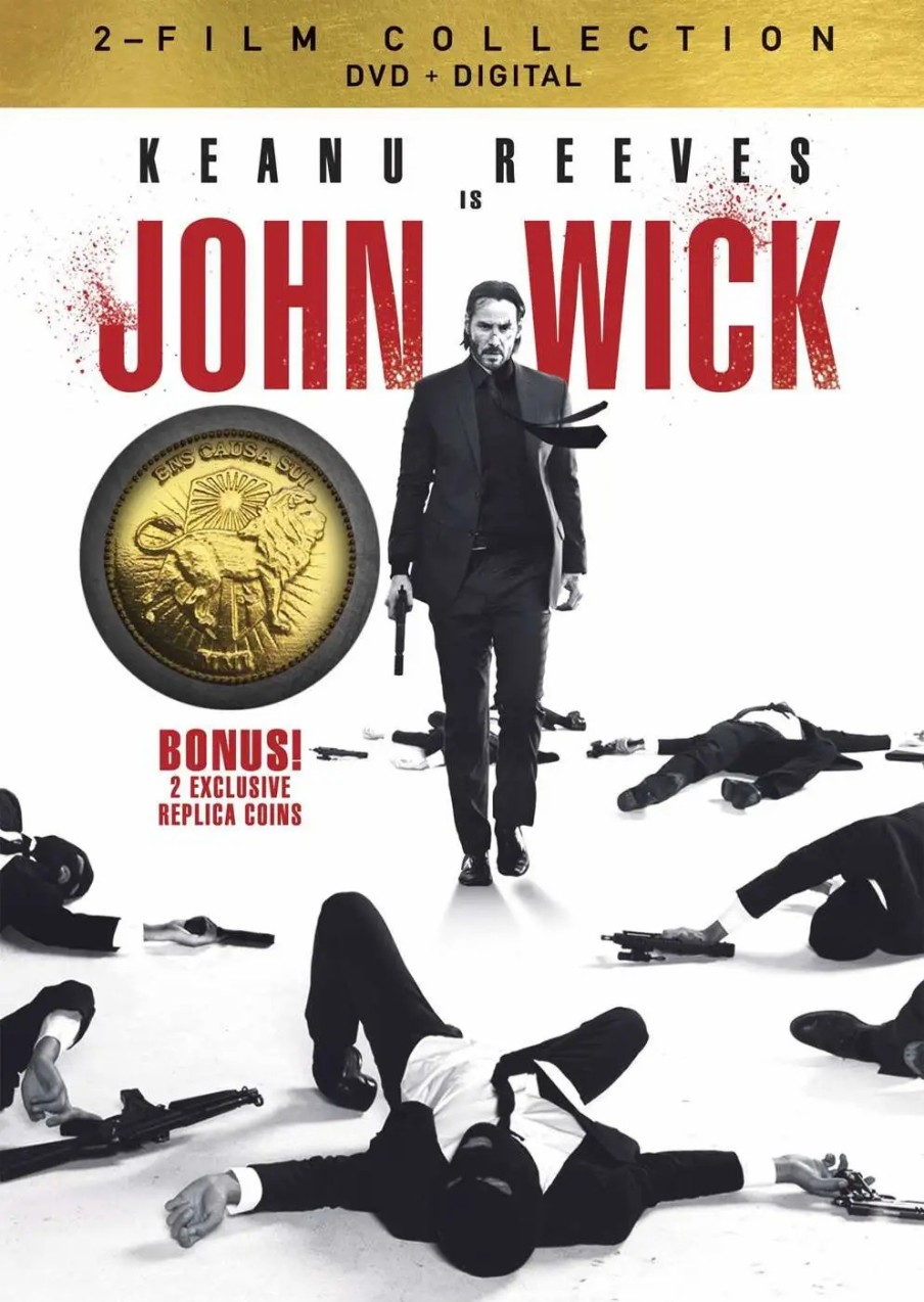 All Brands Lionsgate | John Wick & John Wick Chapter 2 Exclusive Dvd [2 Bonus Replica Coins]