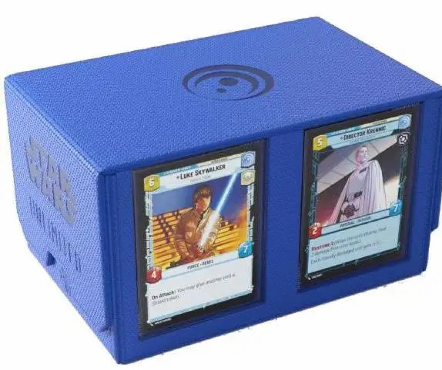 All Brands Gamegenic | Trading Card Game Star Wars: Unlimited Blue Double Deck Pod (Pre-Order Ships March)