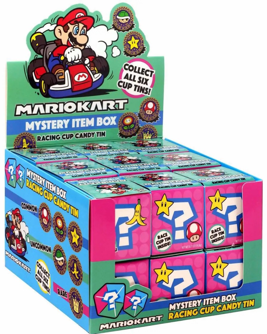 All Brands Boston America | Super Mario Mario Kart Candy Tin Mystery Box