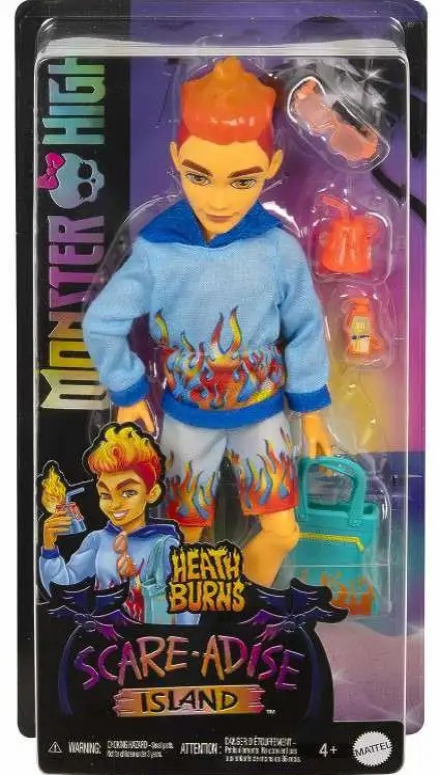 All Brands Mattel Toys | Monster High Scare-Adise Island Heath Burns Doll