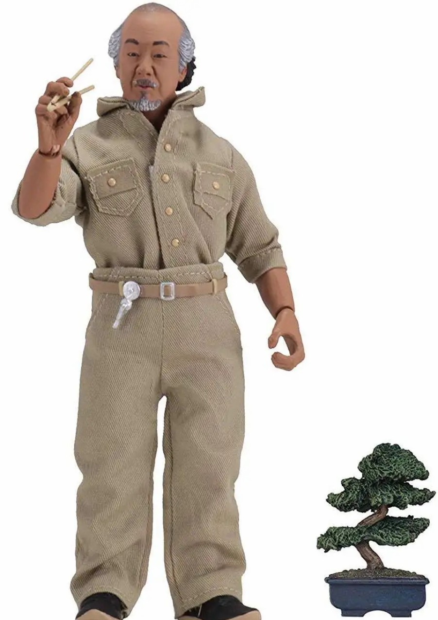 All Brands NECA | Neca The Karate Kid Mr. Miyagi Clothed Action Figure