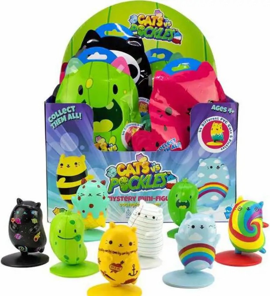 All Brands Cepia LLC | Cats Vs. Pickles Mini Figure 3-Inch Mystery Box [12 Packs]