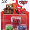 All Brands Mattel | Disney / Pixar Cars Die Cast Metal Mini Racers Fabulous Hudson Hornet, Chick Hicks & Lightning Mcqueen Car 3-Pack