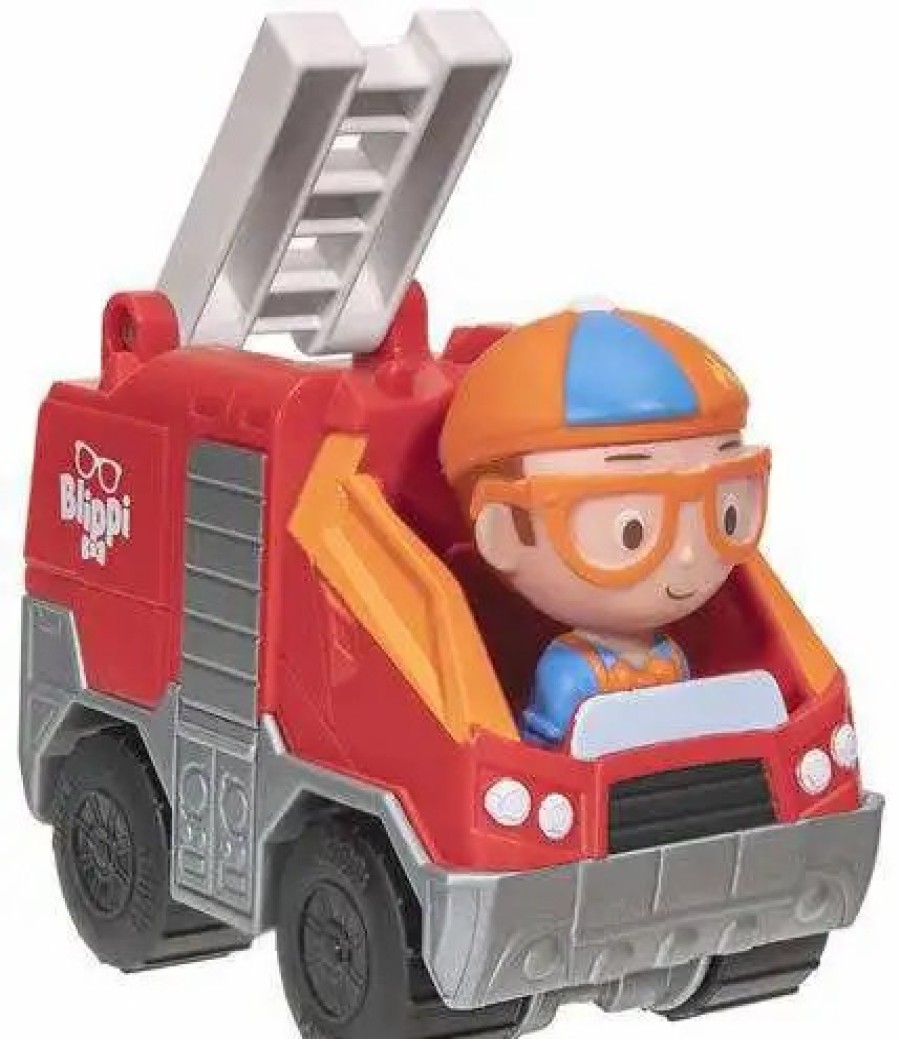 All Brands Jazwares | Blippi Firetruck Mini Vehicle