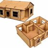 All Brands Skybound & Mantic | The Walking Dead All Out War Miniature Game Woodbury House A Booster Pack