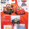 All Brands Mattel | Disney / Pixar Cars On The Road Die Cast Metal Mini Racers President Mater, Lighting Mcqueen Deputy Hazard & Ivy Car 3-Pack