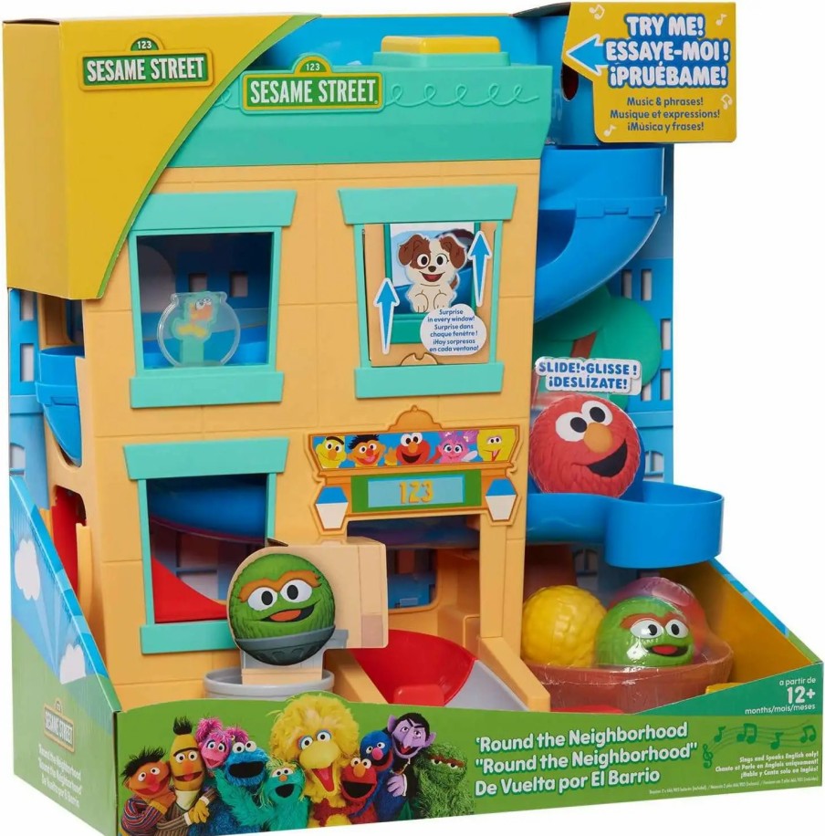 All Brands Just Play | Sesame Street Round The Neighborhood Playset