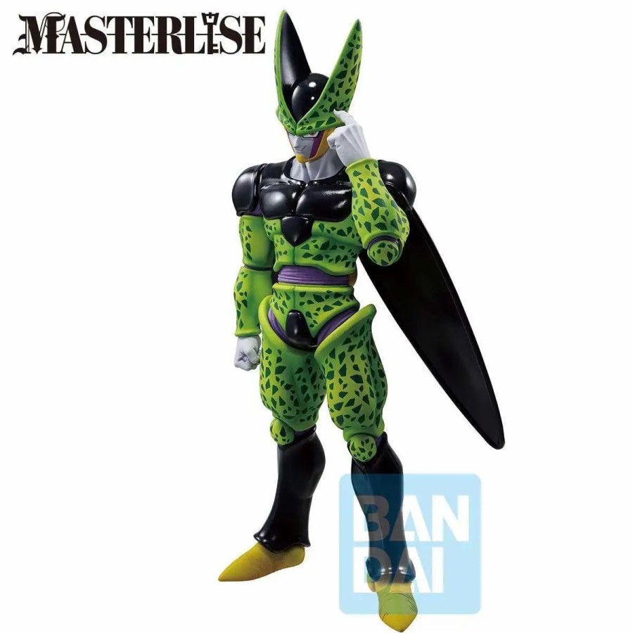 All Brands Bandai Spirits | Dragon Ball Z Ichibansho Perfect Cell 11.4-Inch Collectible Figure [Dueling To The Future] (Pre-Order Ships July)