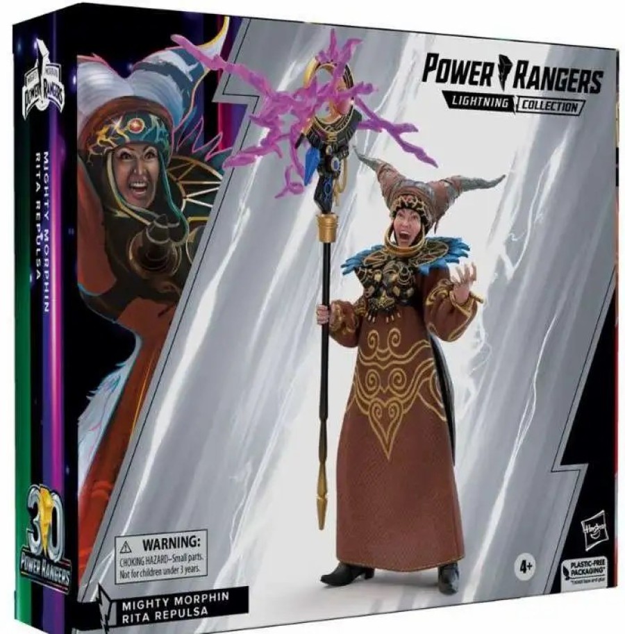 All Brands Hasbro Toys | Power Rangers Mighty Morphin Lightning Collection Rita Repulsa Action Figure (Pre-Order Ships February)