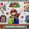 All Brands Jakks Pacific | 2022 & 2023 Super Mario Exclusive Advent Calendar [Exclusive Santa Mario, Snowman Mario & Luigi ]