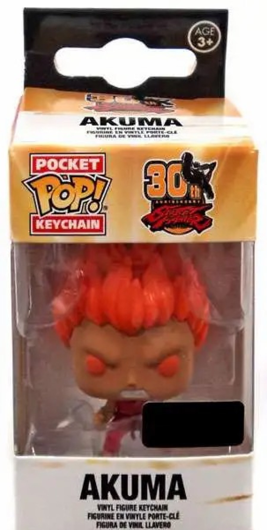 All Brands Funko | Funko Street Fighter Pocket Pop! Akuma Exclusive Keychain [Red]