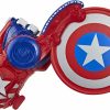 All Brands Hasbro | Marvel Avengers Endgame Nerf Power Moves Captain America - Shield Sling [Frustration Free Packaging]