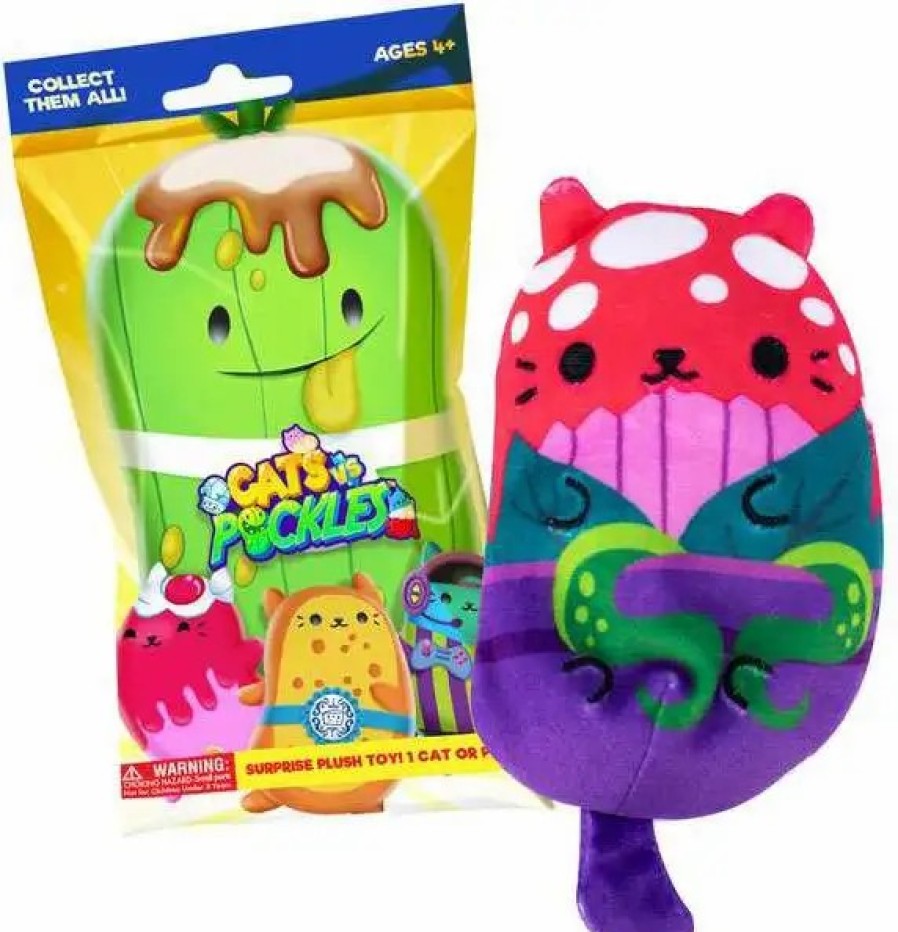 All Brands Cepia LLC | Cats Vs. Pickles Exclusive 4-Inch Small Plush Mystery Pack [1 Random Character!]